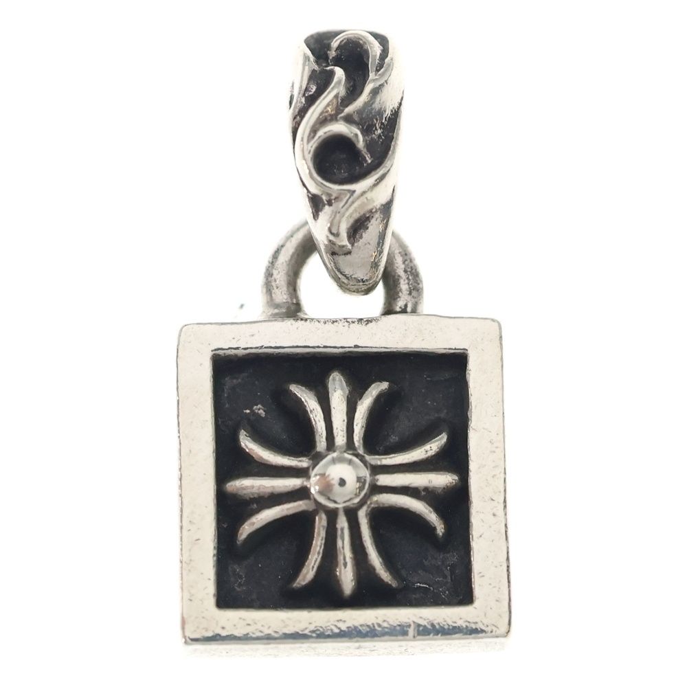 Chrome Hearts Framed CH Plus Charm Pendant Top Silver