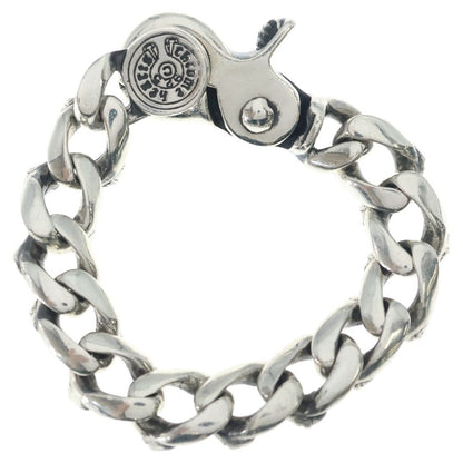 Chrome Hearts Crow Fncy Chn Lnk Fancy Link Clip Bracelet 12 Links Silver — view 2