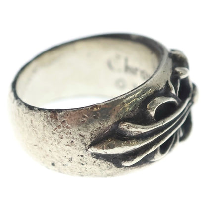 Chrome Hearts Flrl Crs Floral Cross Ring Silver — view 3