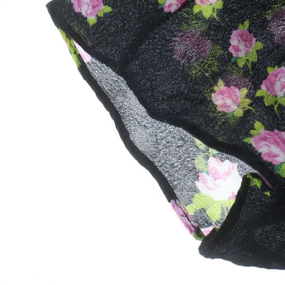 Gucci Climbing Floral Blouse Short Sleeve Black — view 6