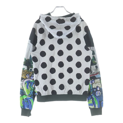 Dolce & Gabbana Hoodie Graphic Print All Over Pattern Pullover Sweatshirt Multi — view 2