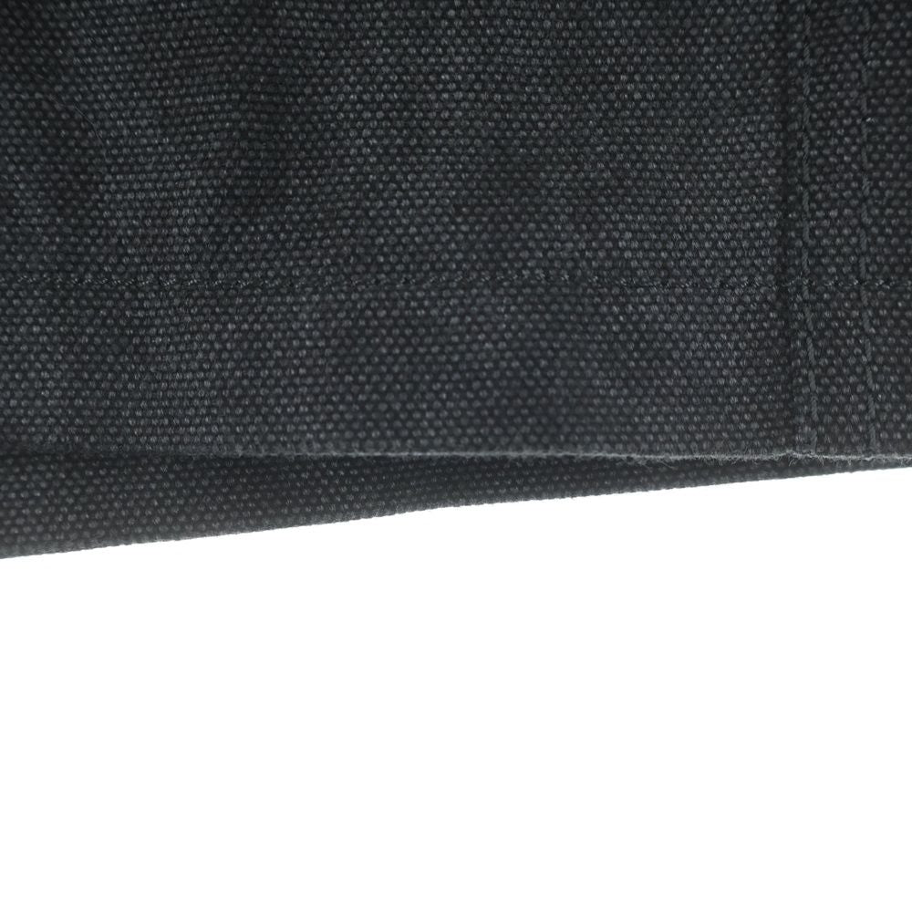 Gucci Mid Length Cotton Canvas Delave Skirt Black — view 4