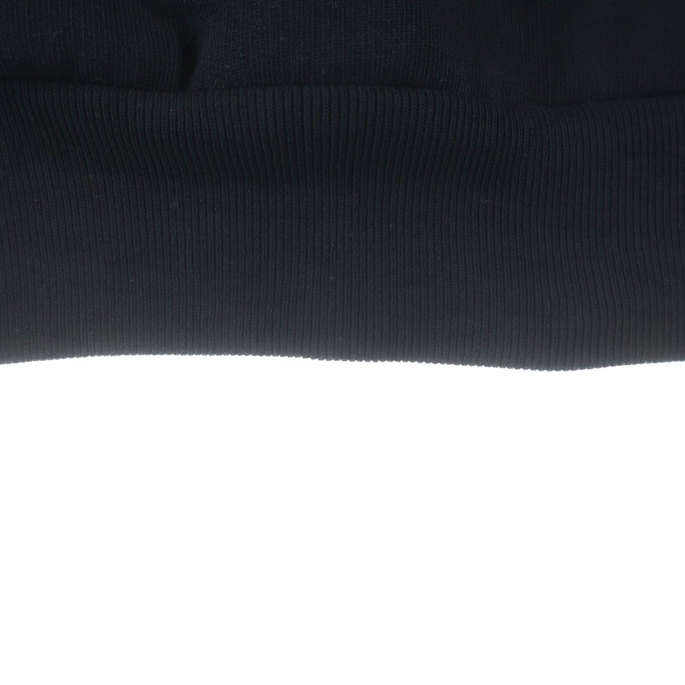 Balenciaga Line Stone Logo Sweatshirt Pullover Hoodie Black — view 5