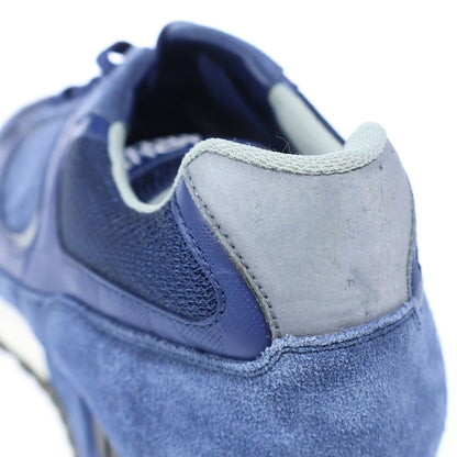 Louis Vuitton Run Away Line Sneakers Damier Low Cut Shoes Blue — view 6