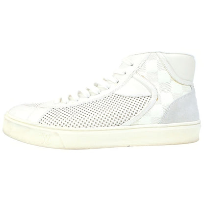 Louis Vuitton Damier Mesh High Cut Sneakers White
