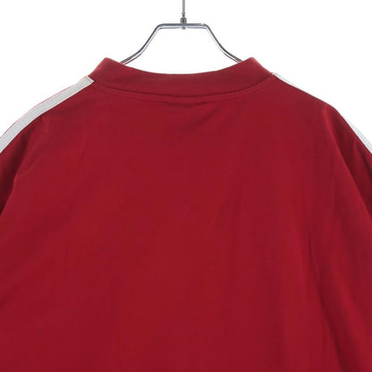 Balenciaga Adidas Front Logo Crew Neck Short Sleeve T-Shirt Red — view 4