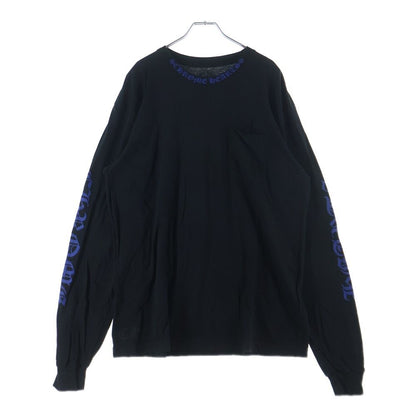 Chrome Hearts CH L S T-Shirt Neck Logo Long Sleeve Long T Black Blue