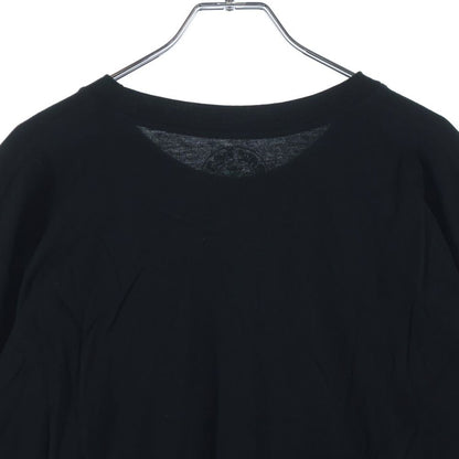 Chrome Hearts CH L S T-Shirt Neck Logo Long Sleeve Long T Black Blue — view 4