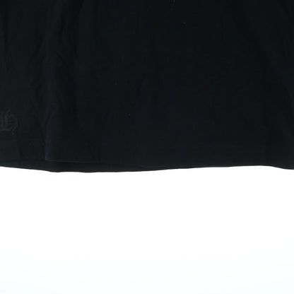 Chrome Hearts CH T-Shirt Neck Logo Short Sleeve Black Blue — view 5
