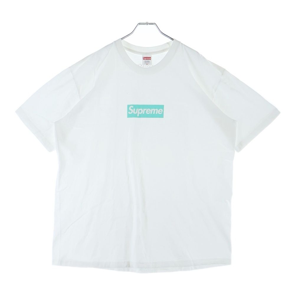 Tiffany & Co Supreme Box Logo Tee Box Short Sleeve T-Shirt White
