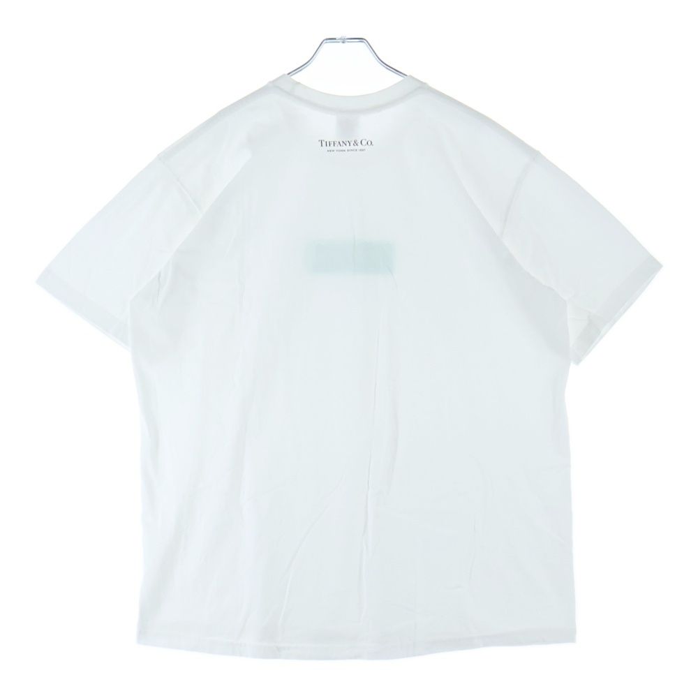 Tiffany & Co Supreme Box Logo Tee Box Short Sleeve T-Shirt White — view 2