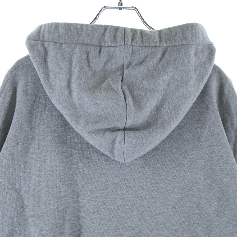 Celine Hoodie Drawstring Pullover Sweatshirt Gray — view 4