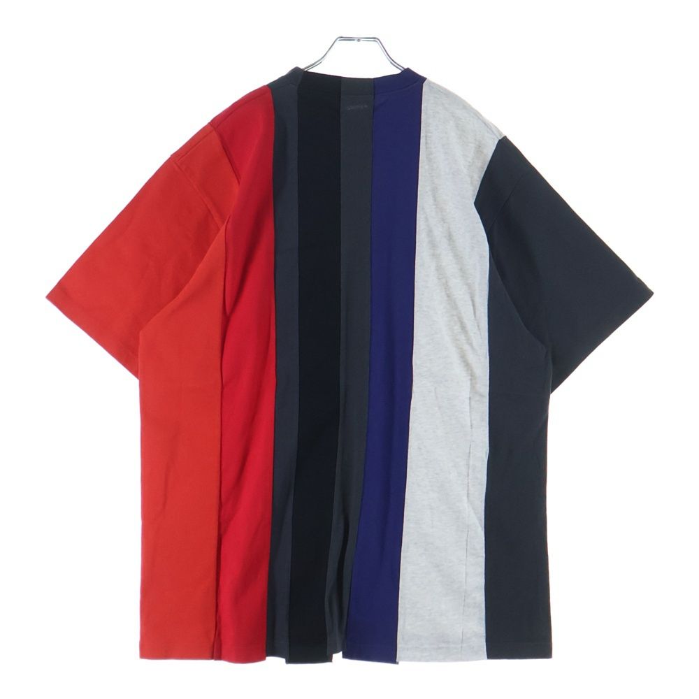 Balenciaga T-Shirt Blue Mountain Limited Reconstruction Oversize Short Sleeve — view 2