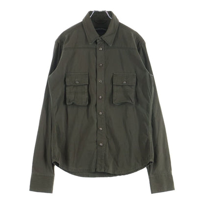 Chrome Hearts Army Fbrc Shirt BS Fubutton Military Long Sleeve
