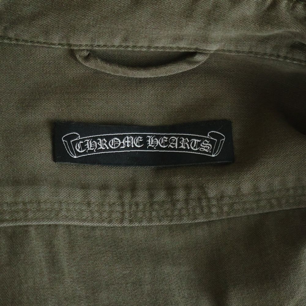 Chrome Hearts Army Fbrc Shirt BS Fubutton Military Long Sleeve — view 7