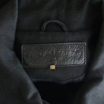 Chrome Hearts Hunting Jacket Horse Shoe Button Denim — view 7