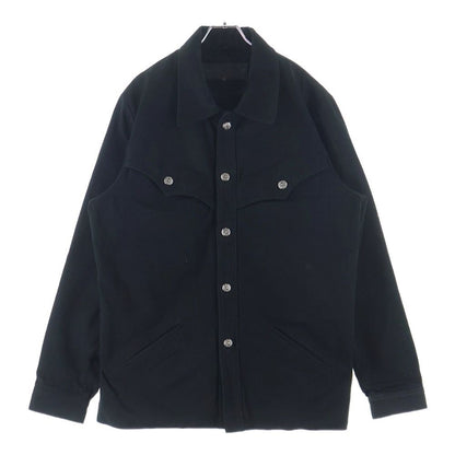Chrome Hearts Hunting Jacket Horse Shoe Button Denim