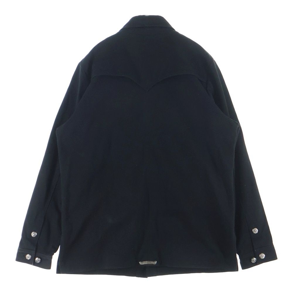 Chrome Hearts Hunting Jacket Horse Shoe Button Denim — view 2