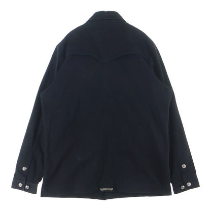 Chrome Hearts Hunting Jacket Horse Shoe Button Denim — view 2