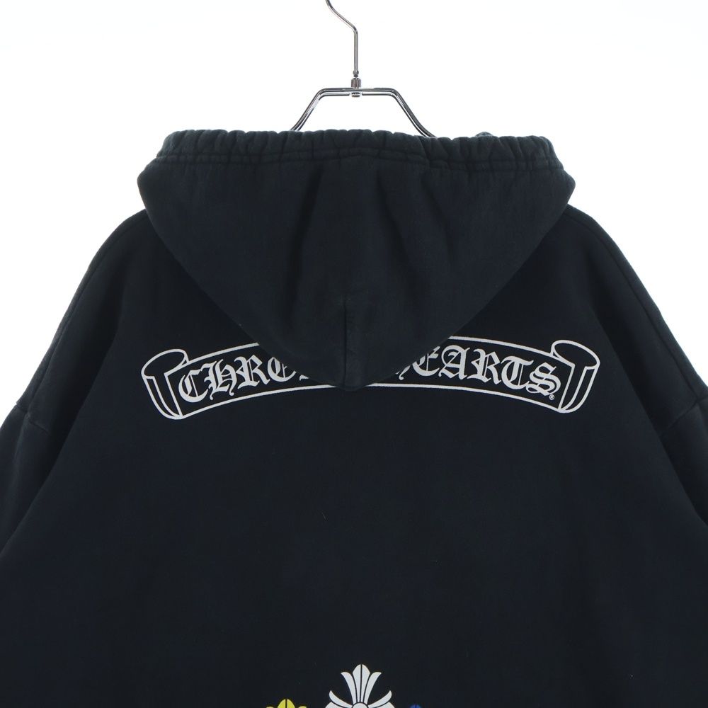 Chrome Hearts Mltcol Cem Crs HD Plvr Multicolor Cemetery Cross Print Pullover — view 4