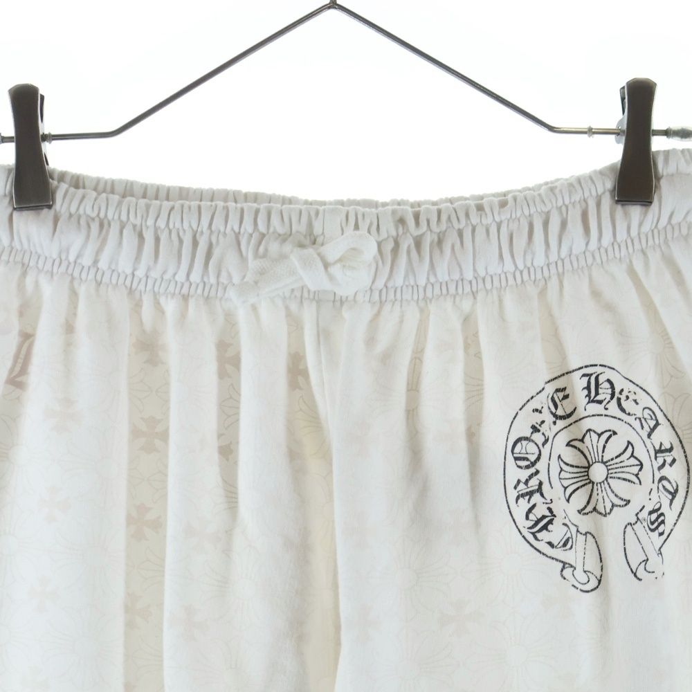 Chrome Hearts Sweatshirt Pants CH Plus Allover Horse Shoe Print White — view 3