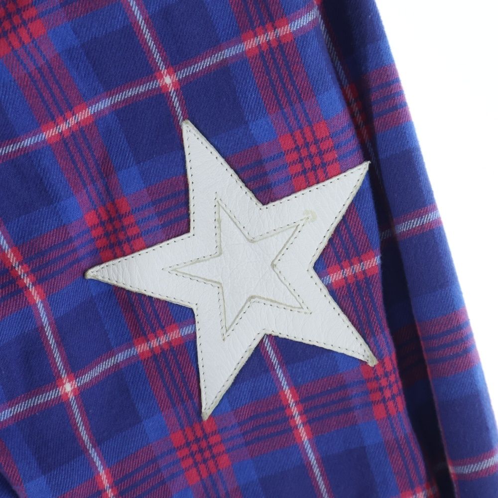 Chrome Hearts Looseends LS Loose End Elbow Star Patch Cross Ball Button Check — view 6