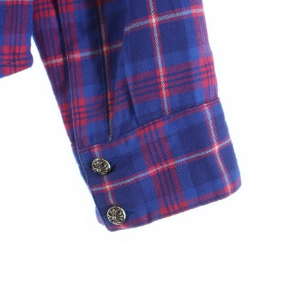 Chrome Hearts Looseends LS Loose End Elbow Star Patch Cross Ball Button Check — view 5