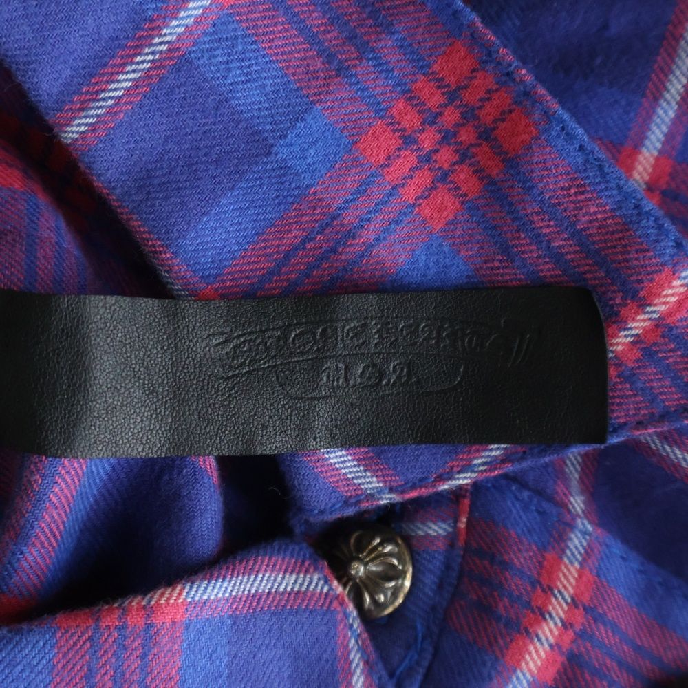 Chrome Hearts Looseends LS Loose End Elbow Star Patch Cross Ball Button Check — view 7