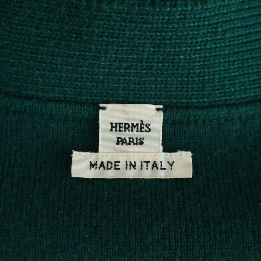 Hermes Funny Ice Cream Cardigan Green 34 — view 7
