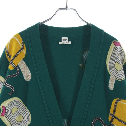 Hermes Funny Ice Cream Cardigan Green 34 — view 3
