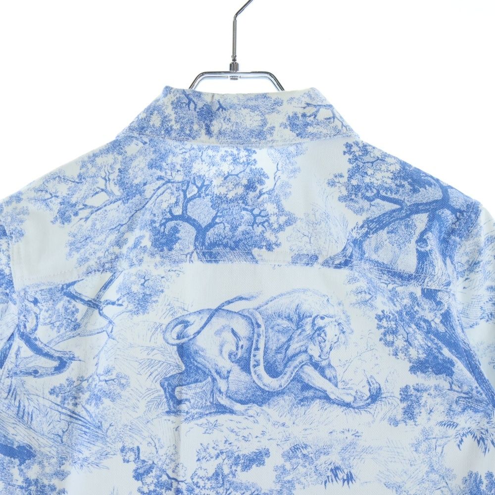 Dior Denim Jacket White Blue 34 — view 4