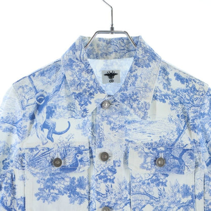 Dior Denim Jacket White Blue 34 — view 3
