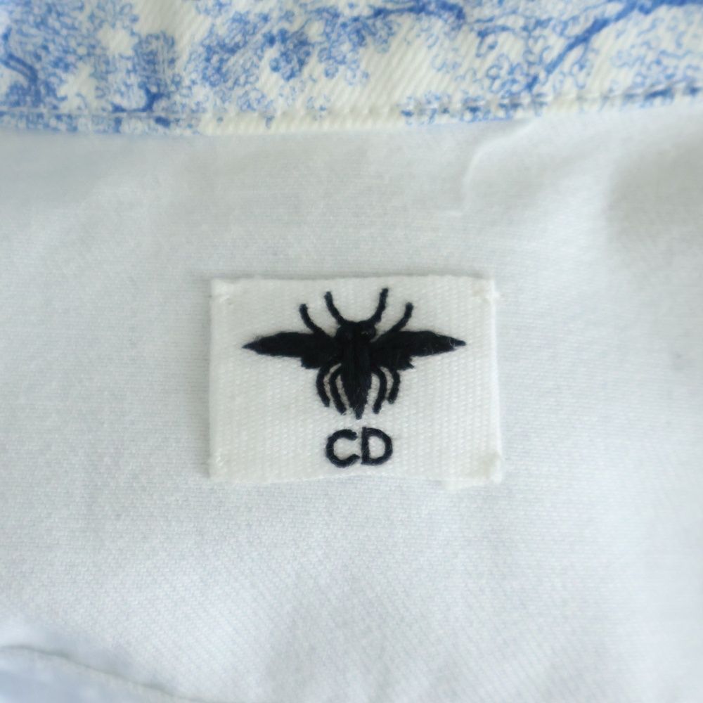 Dior Denim Jacket White Blue 34 — view 7