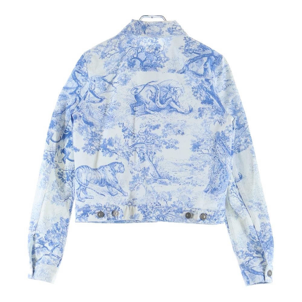 Dior Denim Jacket White Blue 34 — view 2