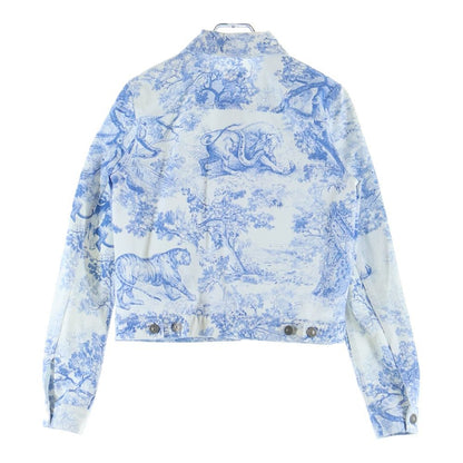 Dior Denim Jacket White Blue 34 — view 2