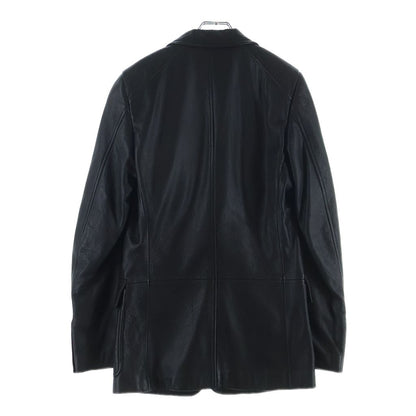 Gucci Leather Jacket Black Cupro 46 — view 2