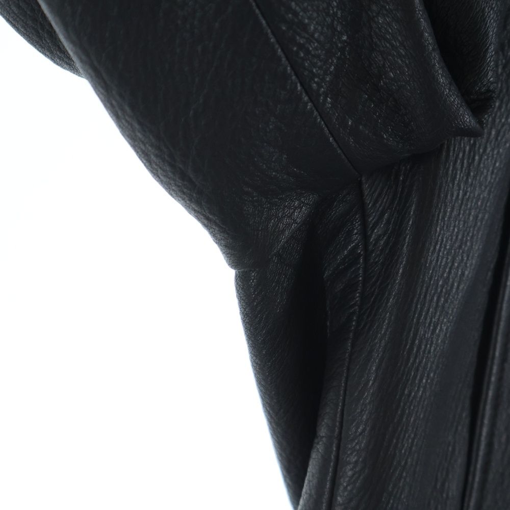 Gucci Leather Jacket Black Cupro 46 — view 6
