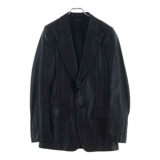 Gucci Leather Jacket Black Cupro 46