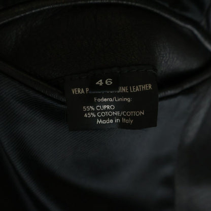 Gucci Leather Jacket Black Cupro 46 — view 8