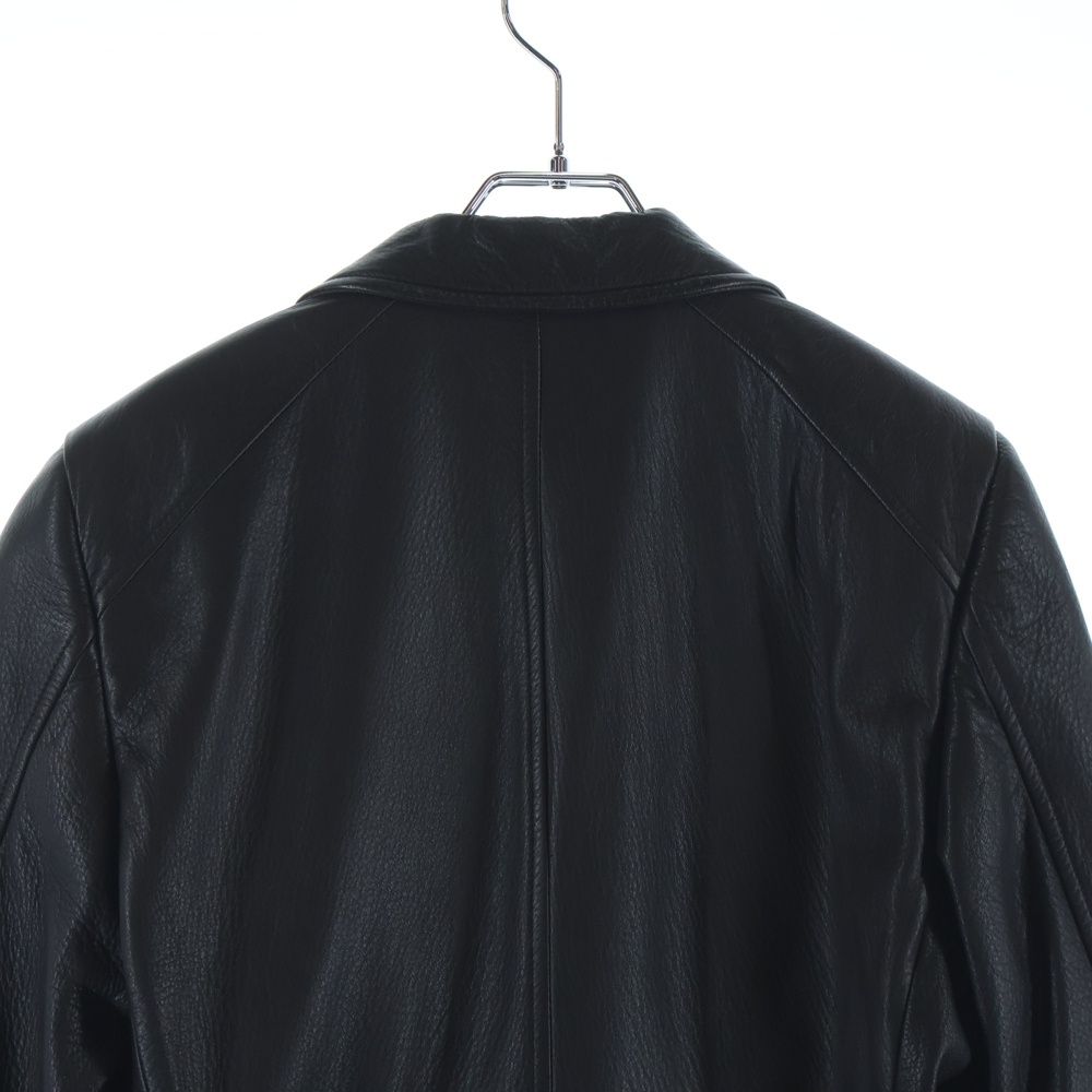 Gucci Leather Jacket Black Cupro 46 — view 4
