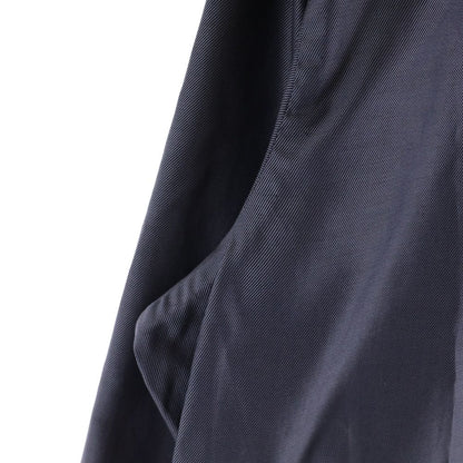 Hermes Half Zip Shirt Herringbone Purple Gray Cotton — view 6