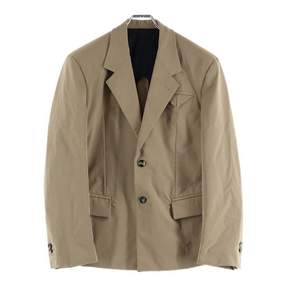 Bottega Veneta Stretch Tailored Jacket Beige