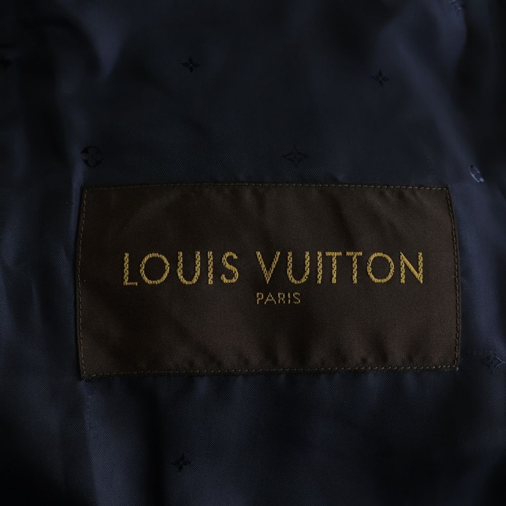 Louis Vuitton Volez Voguez Voyagez Traveling Exhibition Embossed Logo Leather — view 7