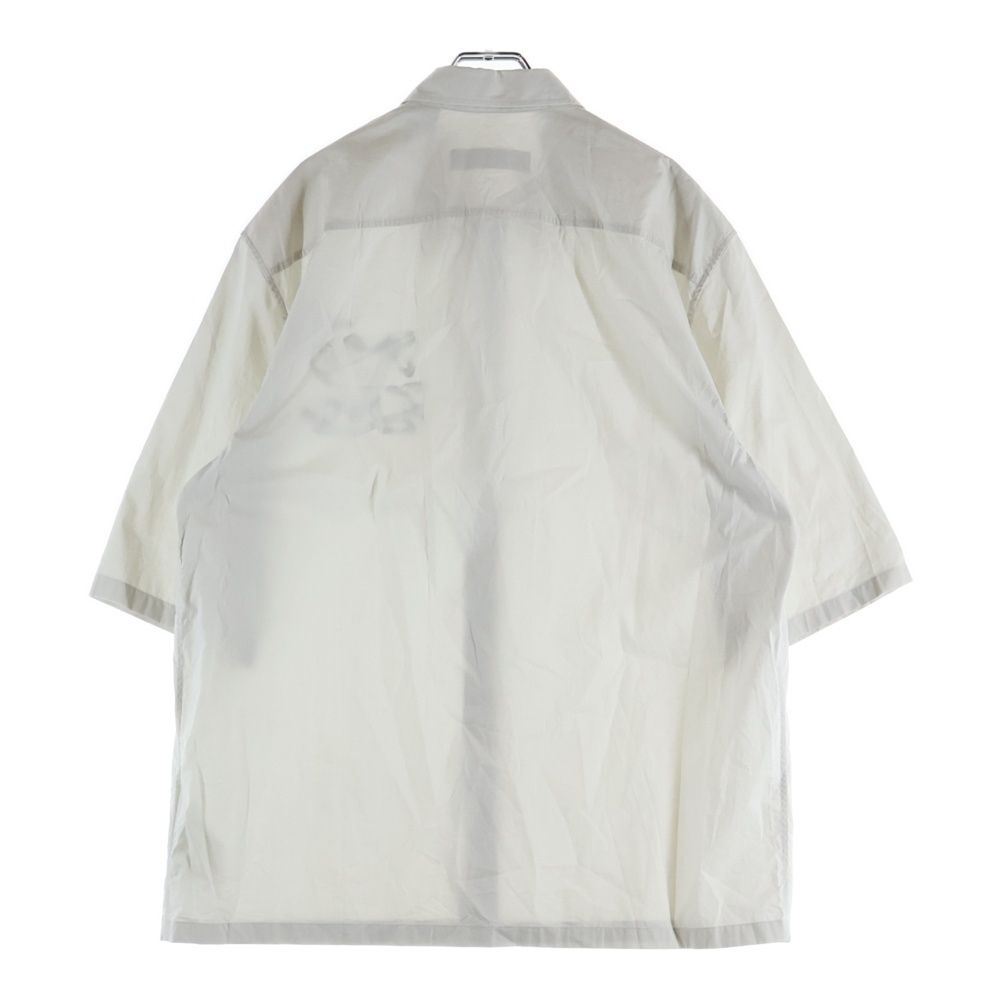Louis Vuitton LV Bird Logo Print Short Sleeve Shirt Ivory Ave — view 2