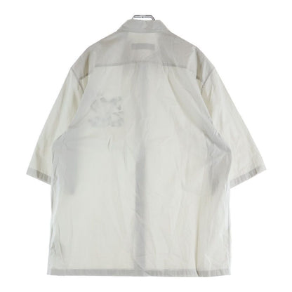 Louis Vuitton LV Bird Logo Print Short Sleeve Shirt Ivory Ave — view 2