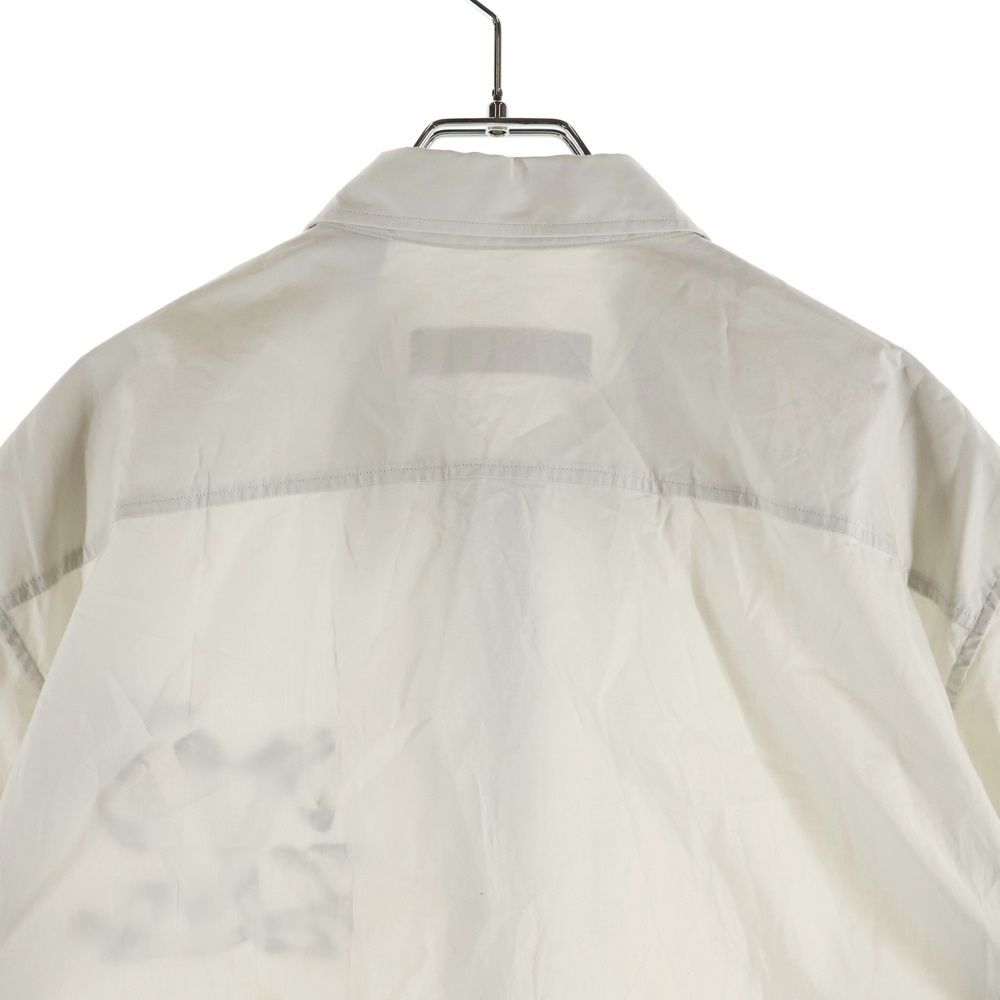Louis Vuitton LV Bird Logo Print Short Sleeve Shirt Ivory Ave — view 4