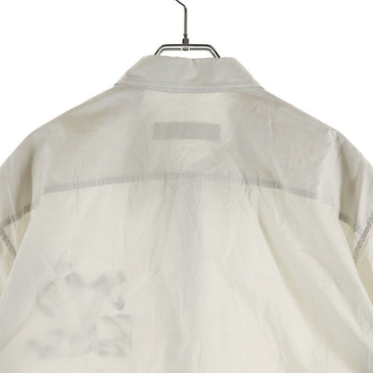 Louis Vuitton LV Bird Logo Print Short Sleeve Shirt Ivory Ave — view 4