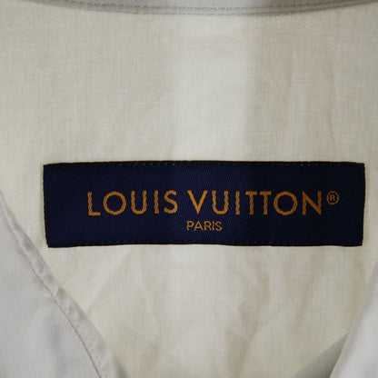 Louis Vuitton LV Bird Logo Print Short Sleeve Shirt Ivory Ave — view 6