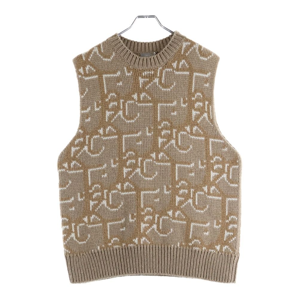 Dior Cactus Jack Oversized Sleeveless Sweater Travis Scott Cashmere Knit Vest