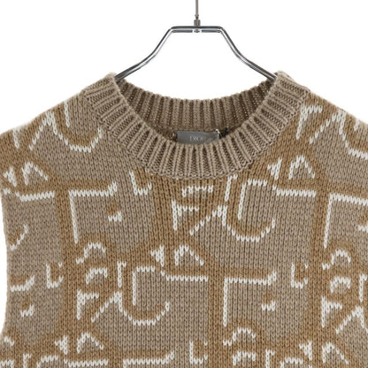 Dior Cactus Jack Oversized Sleeveless Sweater Travis Scott Cashmere Knit Vest — view 3